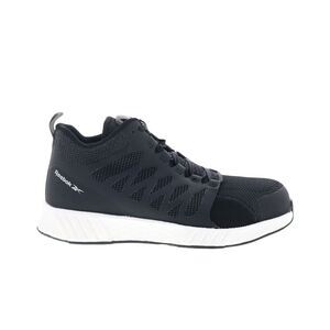 Reebok Work Mens Fusion Flexweave Mid-Cut Composite Toe Black Shoes (NWT)